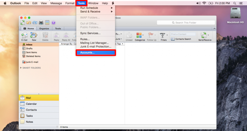 Mac mail server offline