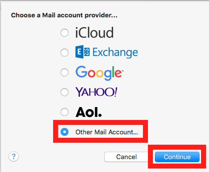 os x mail app