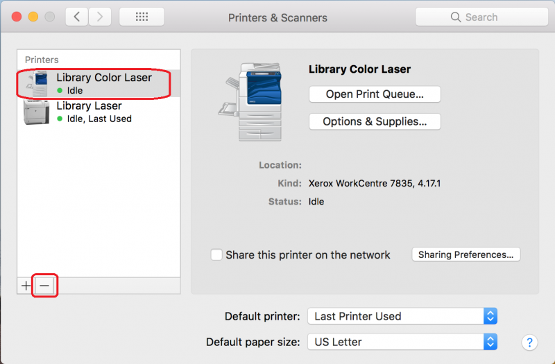 printing from a mac with papercut ng