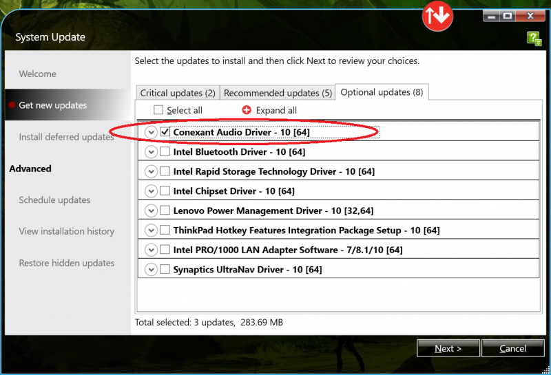 Драйвера для леново. Synaptics ULTRANAV. Synaptics THINKPAD ULTRANAV Driver. Леново чипсет драйвер. Lenovo System update Windows 7.