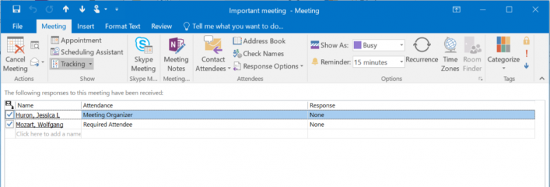 Outlook for mac tracking email account