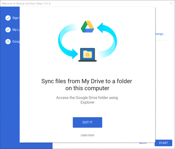 desktop google drive not syncing