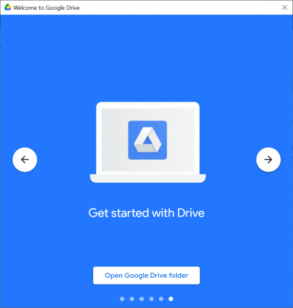 google drive stream could not mount to default
