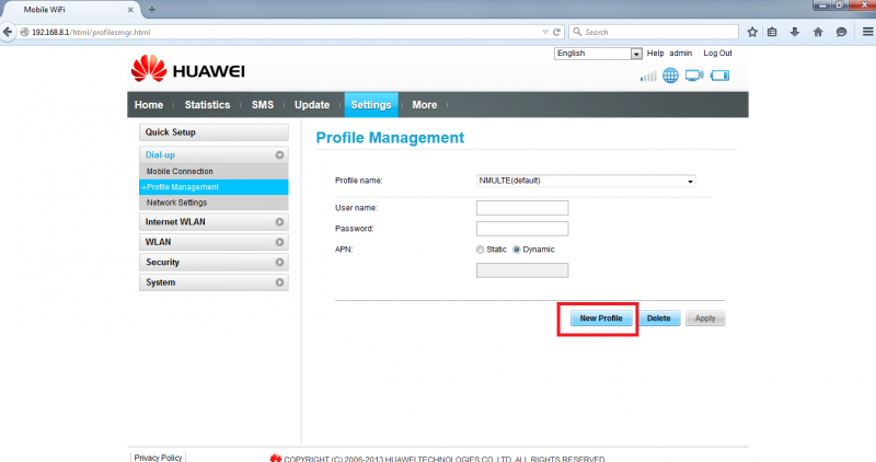 Personal Huawei Lte Configuration It Services