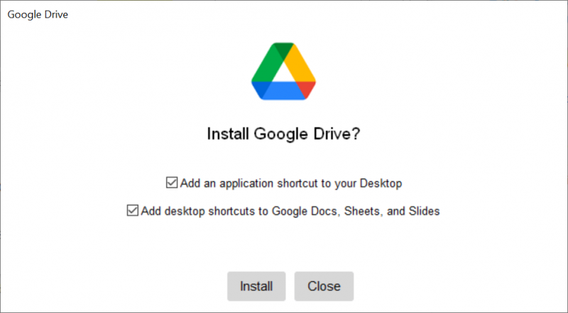 Google Drive for desktop / G-Drive - Install, Accessing files & Backing Up  Files – PALCS HelpDesk