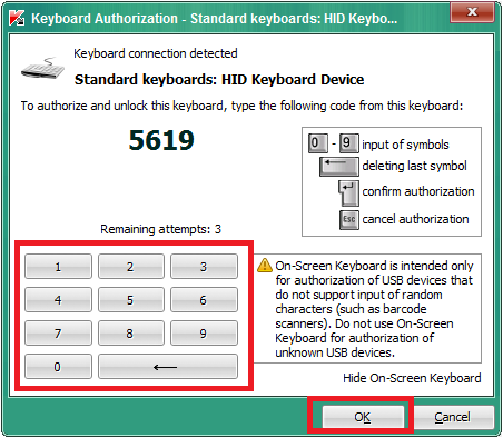 How to disable kaspersky keyboard