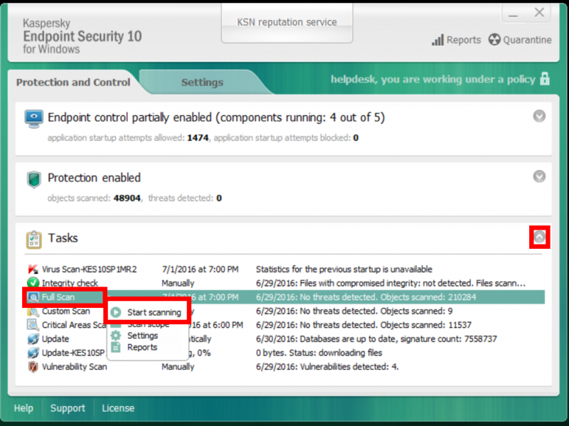 Чем отличается kaspersky internet security от kaspersky endpoint security