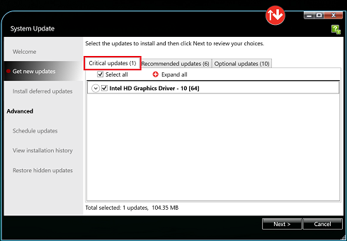 lenovo driver update descriptions