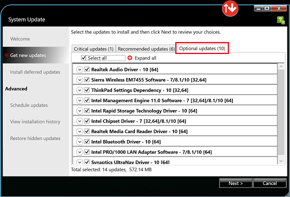 lenovo system update 5