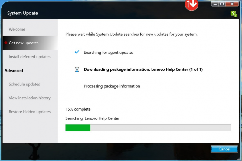 lenovo system update